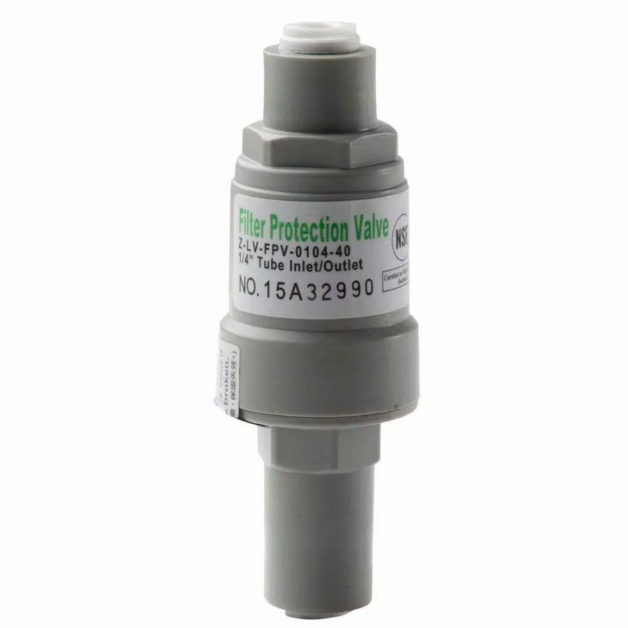 Water Filters * | Water Filter Parts Ispring Pressure Regulator Filter Protection Valve With 1/4 In. Quick Connect 40 Psi