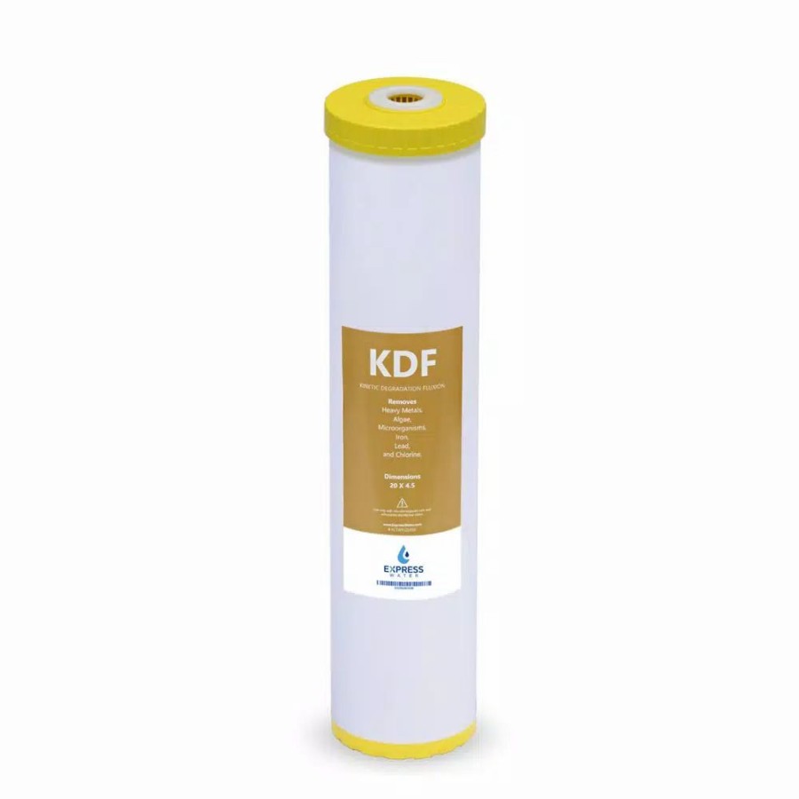 Water Filters * | Replacement Water Filters Express Water Express Water Kinetic Degradation Fluxion Filter Whole House Heavy Metal Replacement Water Filter 4.5" X 20" Inch