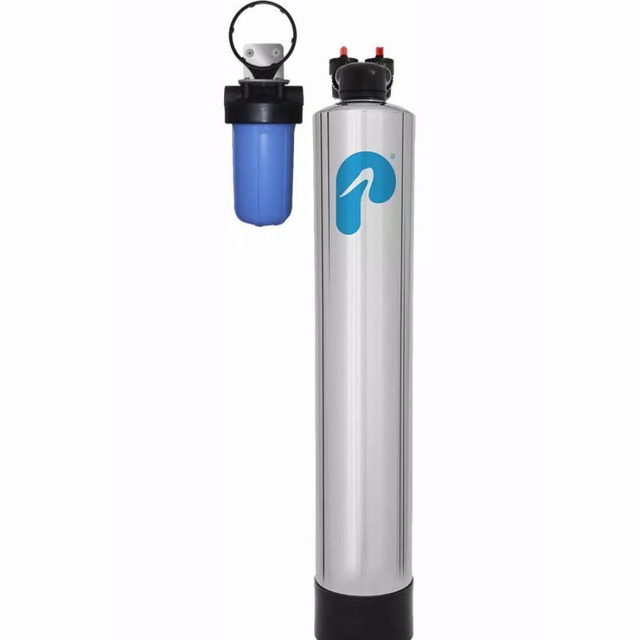 Water Filters * | Water Softeners Pelican Water 15 Gpm Whole House Natursoft Water Softener Alternative System