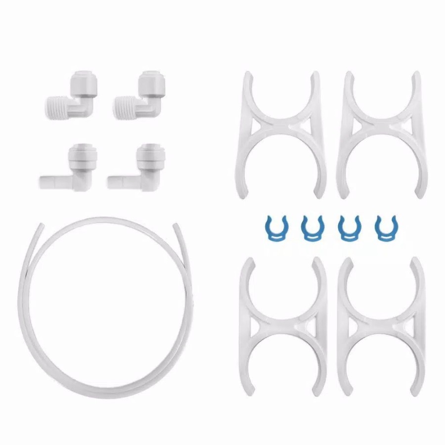 Water Filters * | Water Filter Parts Express Water Filter Upgrade Kit For Reverse Osmosis Water Filtration System Adapters For Threaded And Quick Connect Filters