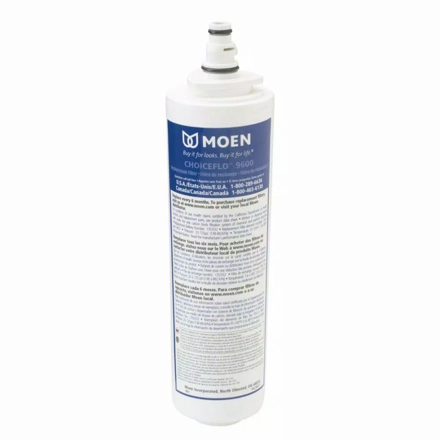 Water Filters * | Replacement Water Filters Moen Choiceflo Replacement Filter For Choiceflo F7400 Faucets