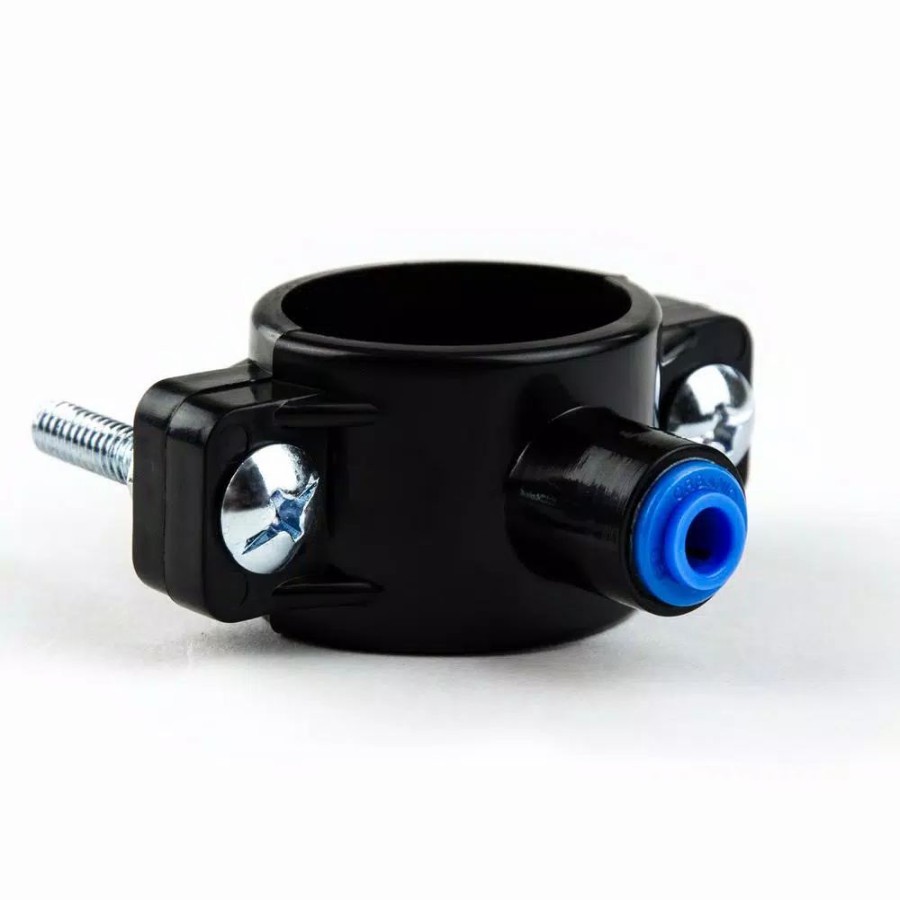 Water Filters * | Water Filter Parts Ispring Drain Clamp/Drain Saddle With Quick-Fitting