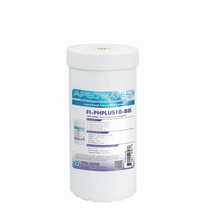 Water Filters * | Water Filtration Systems Apec Water Systems 10 In. Big Blue Specialty Calcite Low Ph Neutralizing Replacement Water Filter Cartridge