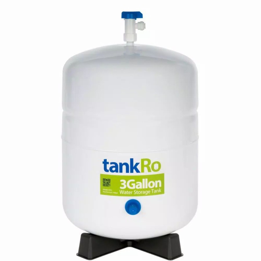 Water Filters * | Water Filter Parts Express Water Tankro Ro Water Filtration System Expansion Tank 3 Gallon Water Capacity Reverse Osmosis Storage Pressure Tank