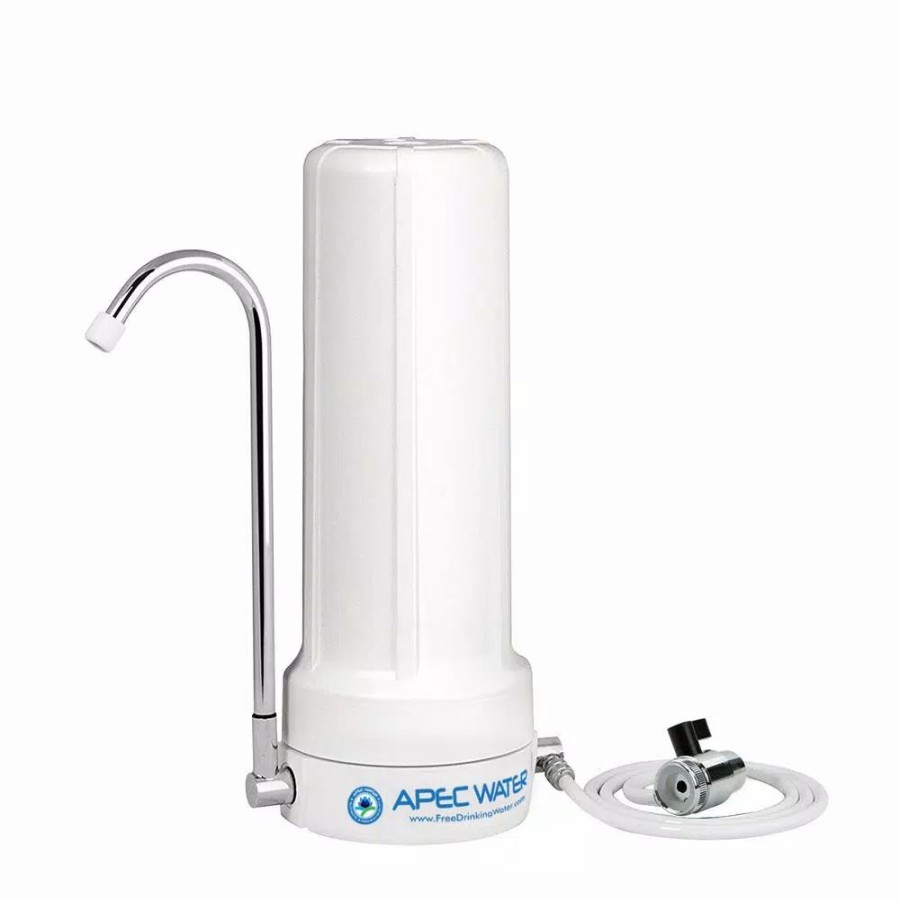 Water Filters * | Water Filtration Systems Apec Water Systems Countertop 4-In-1 Ceramic Ultra Drinking Water Filter System