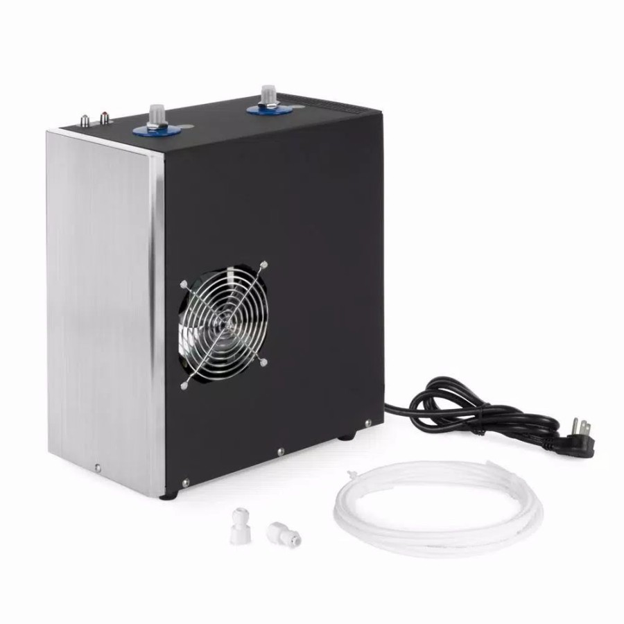 Water Filters * | Water Filter Parts Express Water Adjustable Power Water Chiller Cooling Cold Water Dispenser Stainless Steel With Cooling Fan, Tubing, Fittings